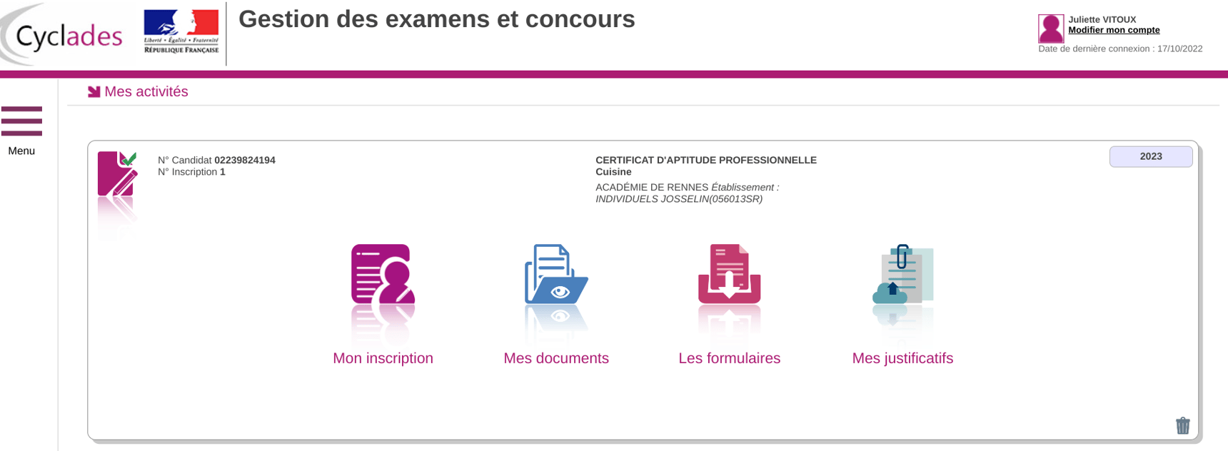 Comment s'inscrire à l'examen du BTS en candidat libre